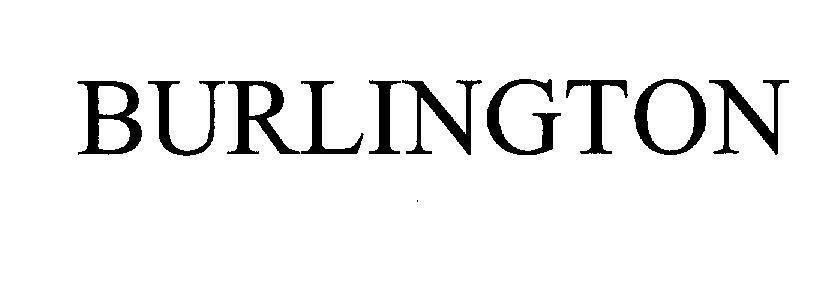 Mẫu nhãn hiệu BURLINGTON