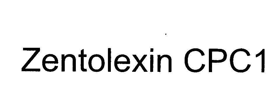 Mẫu nhãn hiệu Zentolexin CPC1