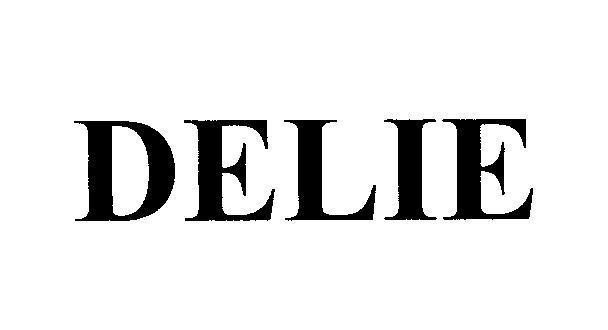 Mẫu nhãn hiệu DELIE