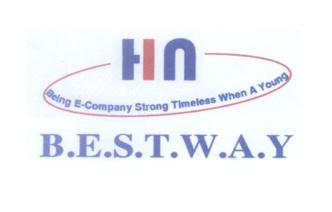 Mẫu nhãn hiệu HN B.E.S.T.W.A.Y BESTWAY Being E-Company Strong Timeless When A Young