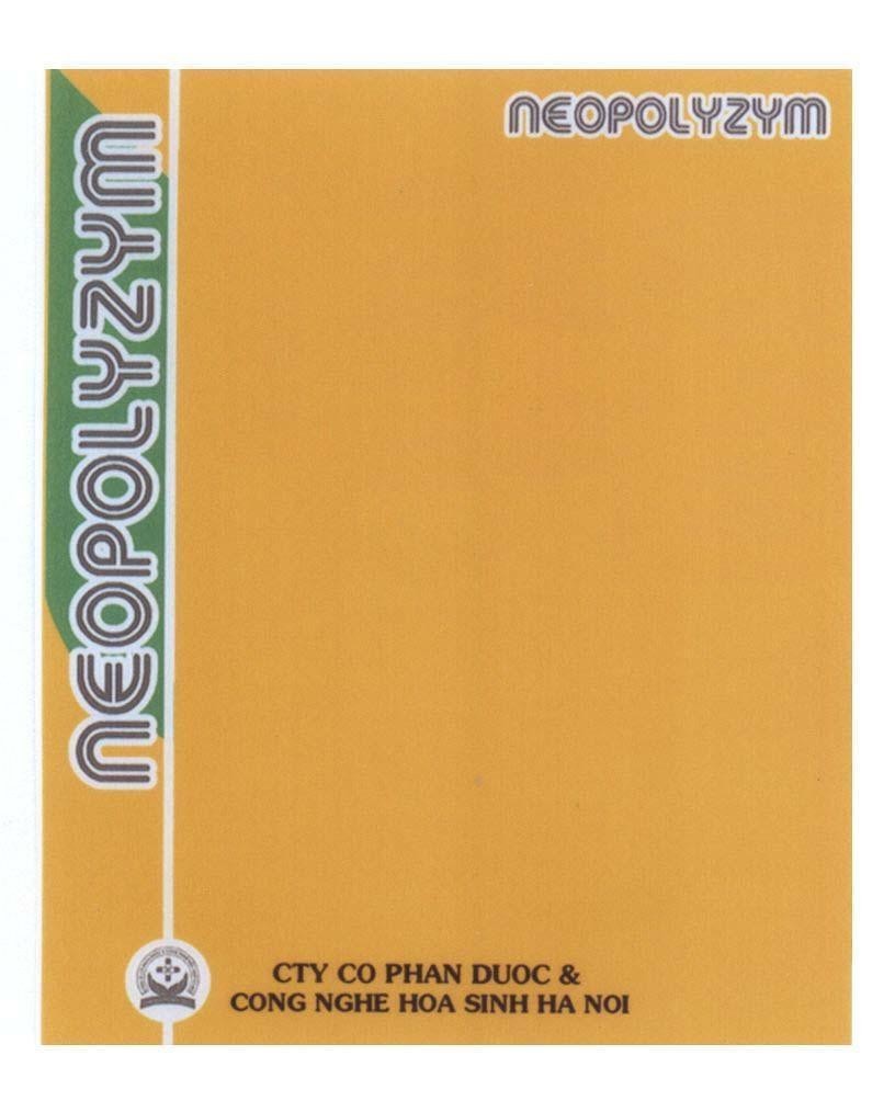Mẫu nhãn hiệu NEOPOLYZYM CTY CO PHAN DUOC & CONG NGHE HOA SINH HA NOI