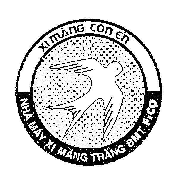 Mẫu nhãn hiệu Xi măng con én Nhà Máy Xi Măng Trắng BMT FICO