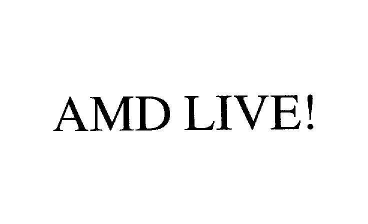 Mẫu nhãn hiệu AMD LIVE!