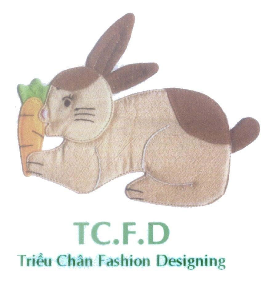 Mẫu nhãn hiệu TC.F.D Triều Chân Fashion Designing