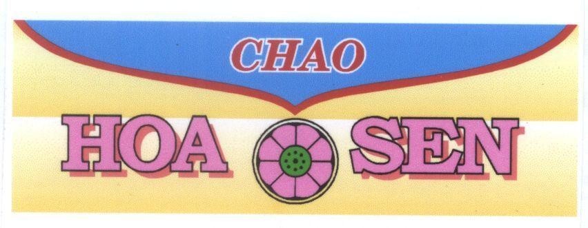 Mẫu nhãn hiệu CHAO HOA SEN