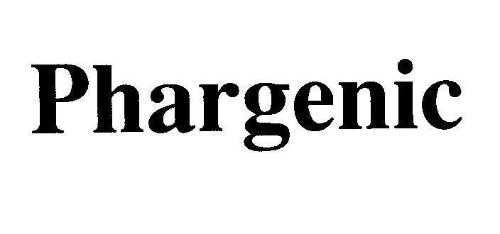 Mẫu nhãn hiệu Phargenic