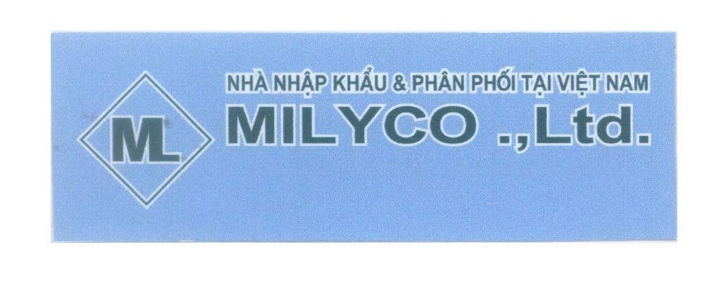 Mẫu nhãn hiệu MILYCO.,Ltd. M L Nhà Nhập Khẩu & Phân Phối Tại Việt Nam