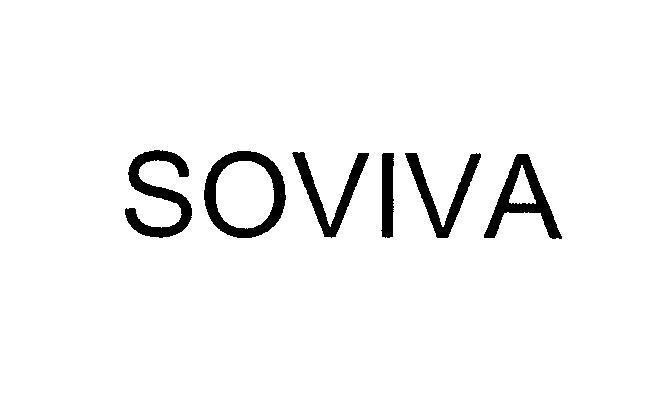 Mẫu nhãn hiệu SOVIVA