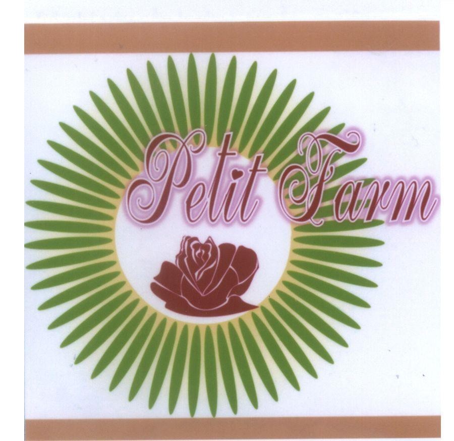 Mẫu nhãn hiệu PETIT FARM