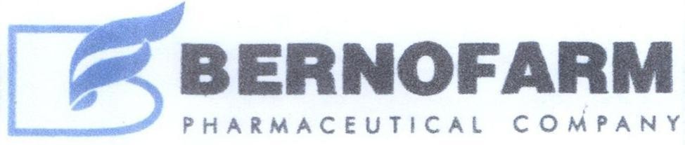 Mẫu nhãn hiệu BERNOFARM PHARMACEUTICAL COMPANY B