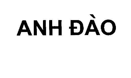 Mẫu nhãn hiệu Anh Đào