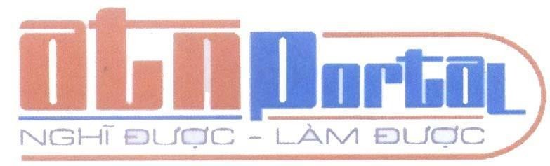 Mẫu nhãn hiệu atnPortal atn Portal Nghĩ Được - Làm Được