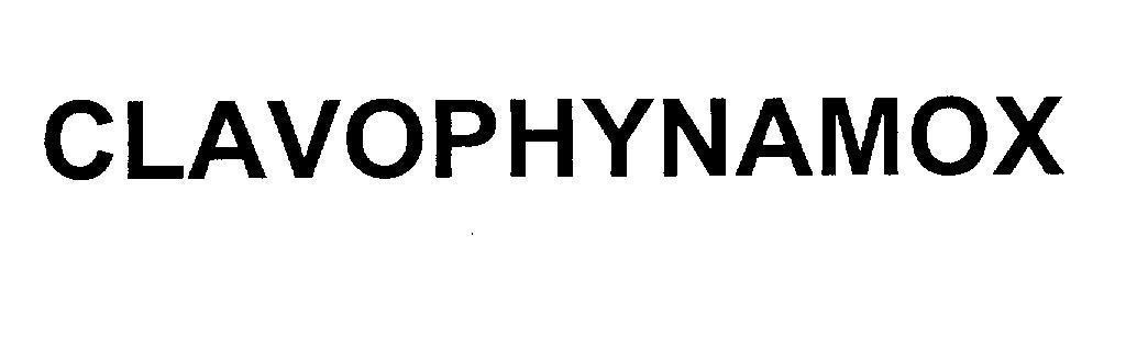 Mẫu nhãn hiệu CLAVOPHYNAMOX