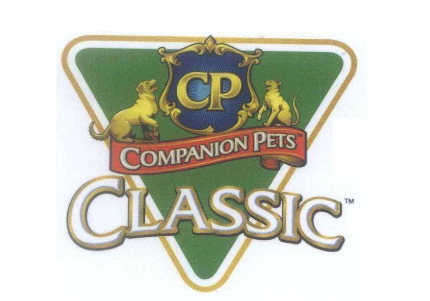 Mẫu nhãn hiệu CP COMPANION PETS CLASSIC