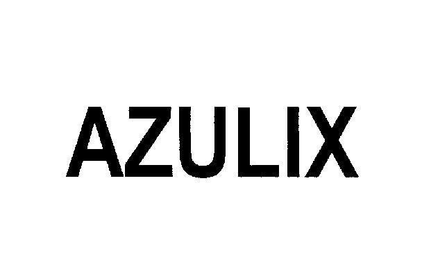 Mẫu nhãn hiệu AZULIX