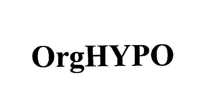 Mẫu nhãn hiệu OrgHYPO