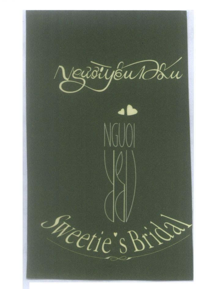 Mẫu nhãn hiệu Người yêu dấu NGUOI YEU DAU Sweetie's Bridal