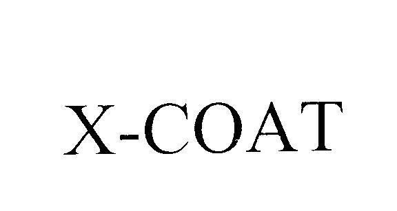 Mẫu nhãn hiệu X-COAT