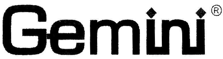 Mẫu nhãn hiệu Gemini