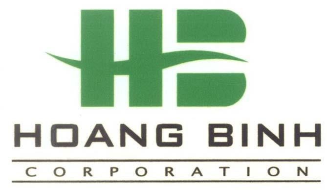 Mẫu nhãn hiệu HB HOANG BINH CORPORATION