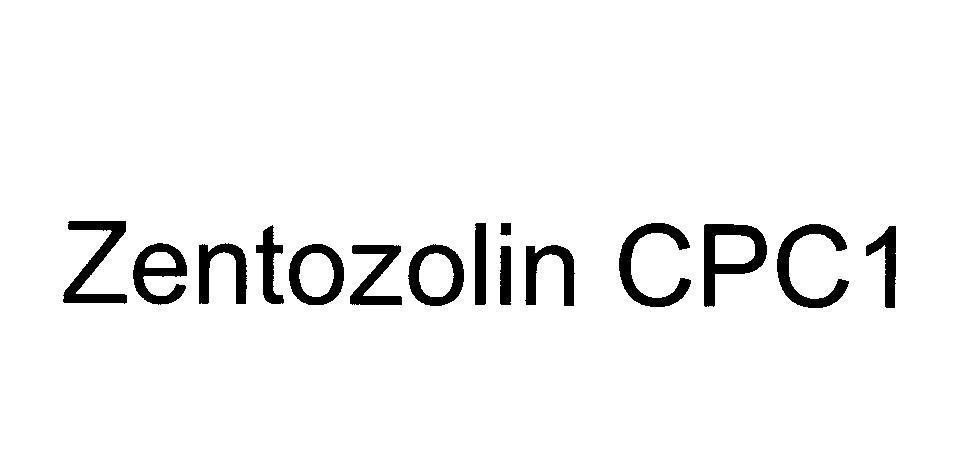 Mẫu nhãn hiệu Zentozolin CPC1