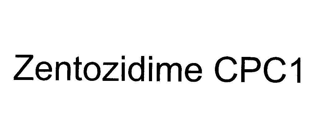 Mẫu nhãn hiệu Zentozidime CPC1