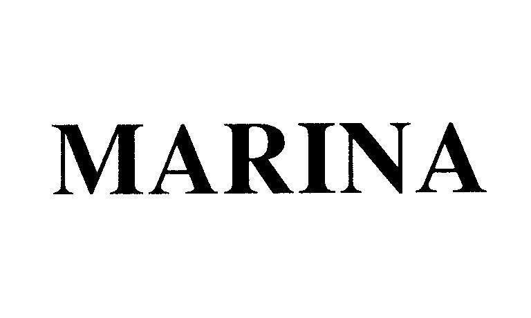 Mẫu nhãn hiệu MARINA