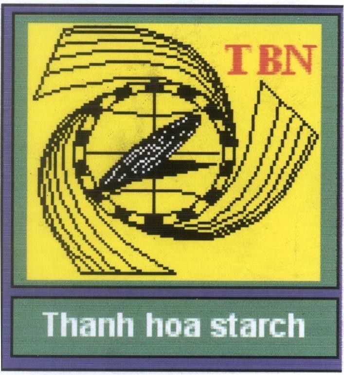 Mẫu nhãn hiệu TBN Thanh hoa starch