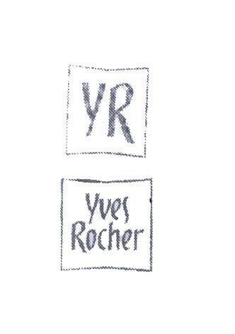 Mẫu nhãn hiệu YR Yves Rocher