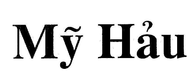 Mẫu nhãn hiệu Mỹ Hảu