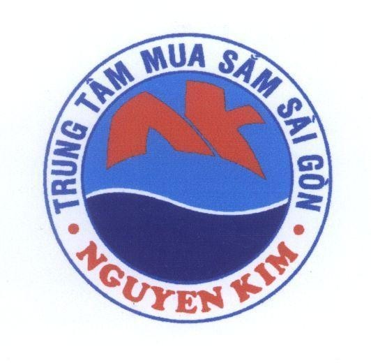 Mẫu nhãn hiệu NK NGUYEN KIM trung tâm mua sắm Sài Gòn