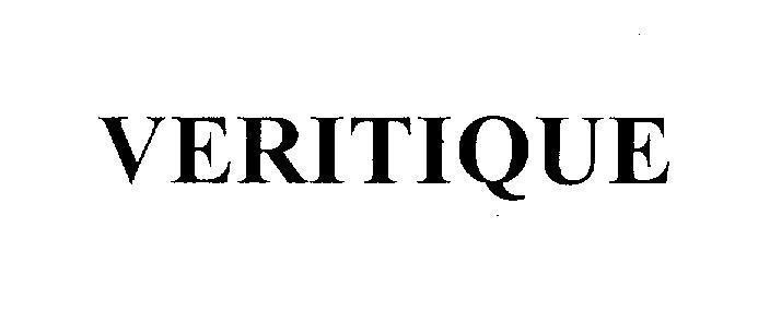 Mẫu nhãn hiệu VERITIQUE