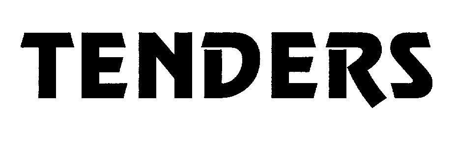 Mẫu nhãn hiệu TENDERS