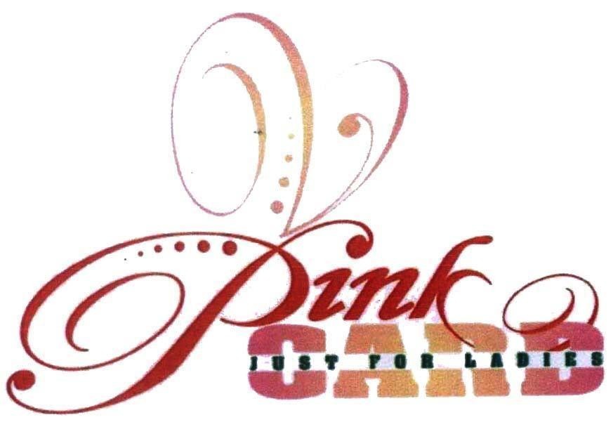 Mẫu nhãn hiệu Pink CARD JUST FOR LADIES