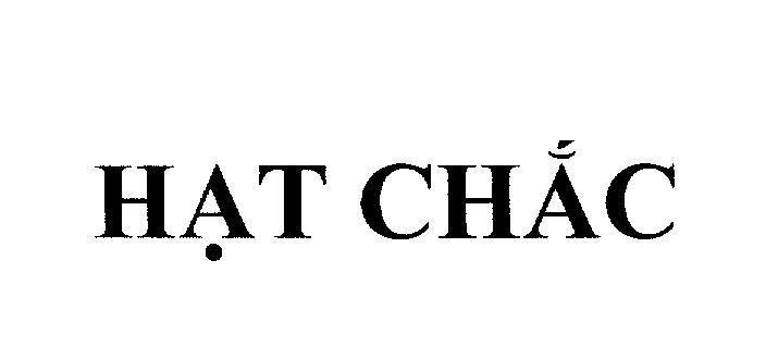Mẫu nhãn hiệu Hạt Chắc