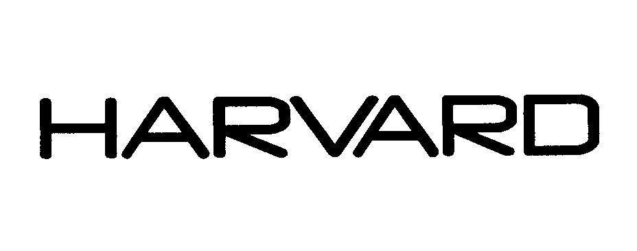 Mẫu nhãn hiệu HARVARD