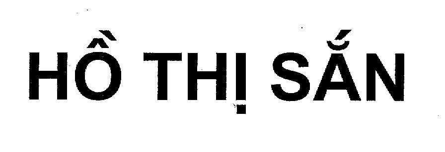 Mẫu nhãn hiệu Hồ Thị Sắn