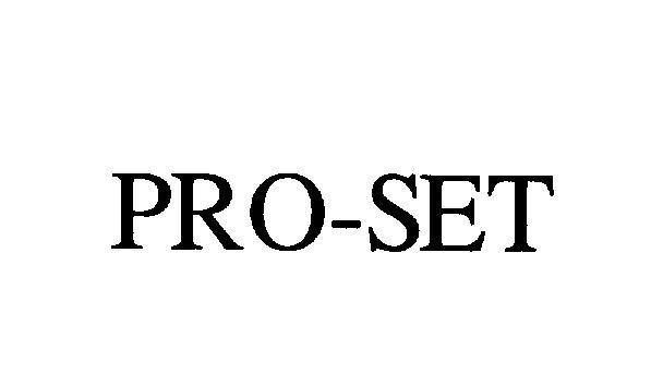 Mẫu nhãn hiệu PRO-SET