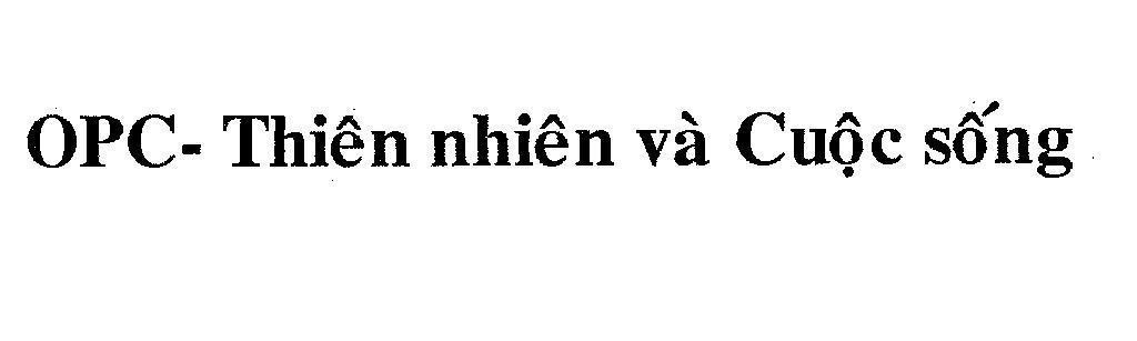 Mẫu nhãn hiệu OPC Thiên nhiên và Cuộc sống