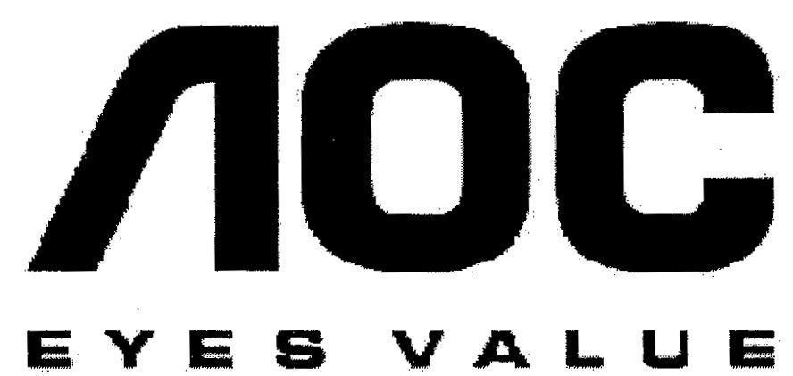 Mẫu nhãn hiệu AOC EYES VALUE