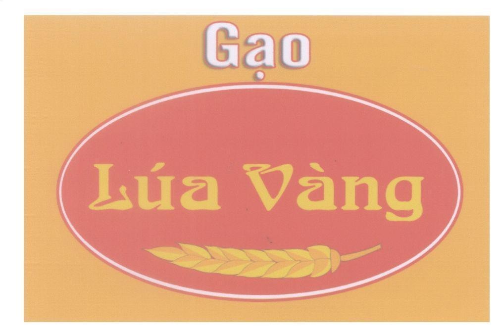 Mẫu nhãn hiệu Gạo Lúa Vàng