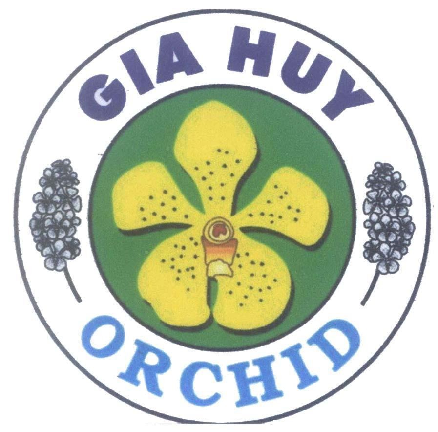 Mẫu nhãn hiệu GIA HUY ORCHID