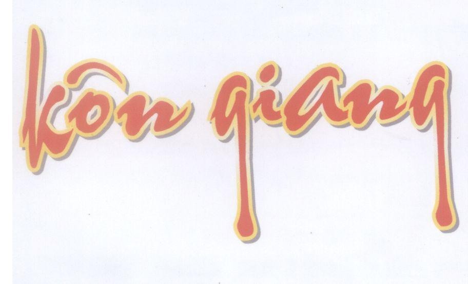 Mẫu nhãn hiệu Kôn Giang