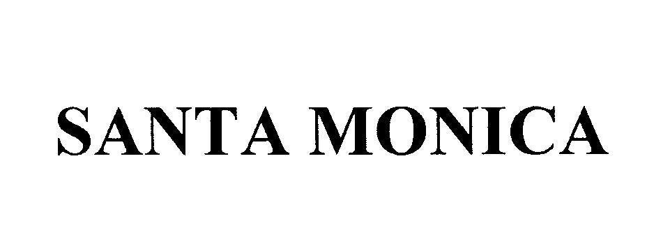 Mẫu nhãn hiệu SANTA MONICA
