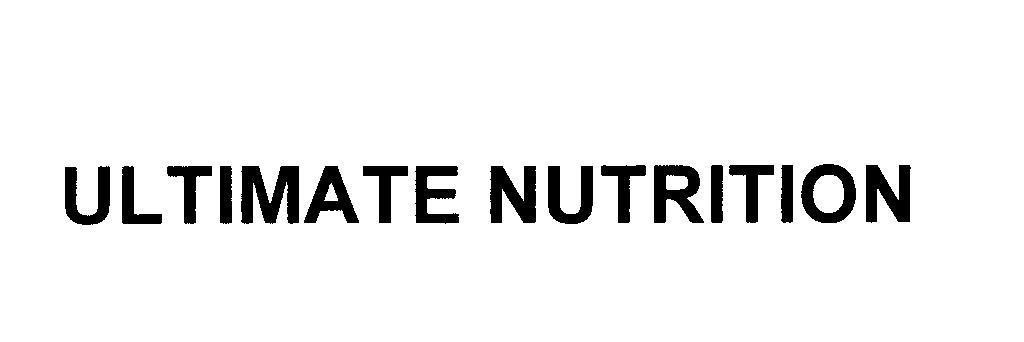 Mẫu nhãn hiệu ULTIMATE NUTRITION