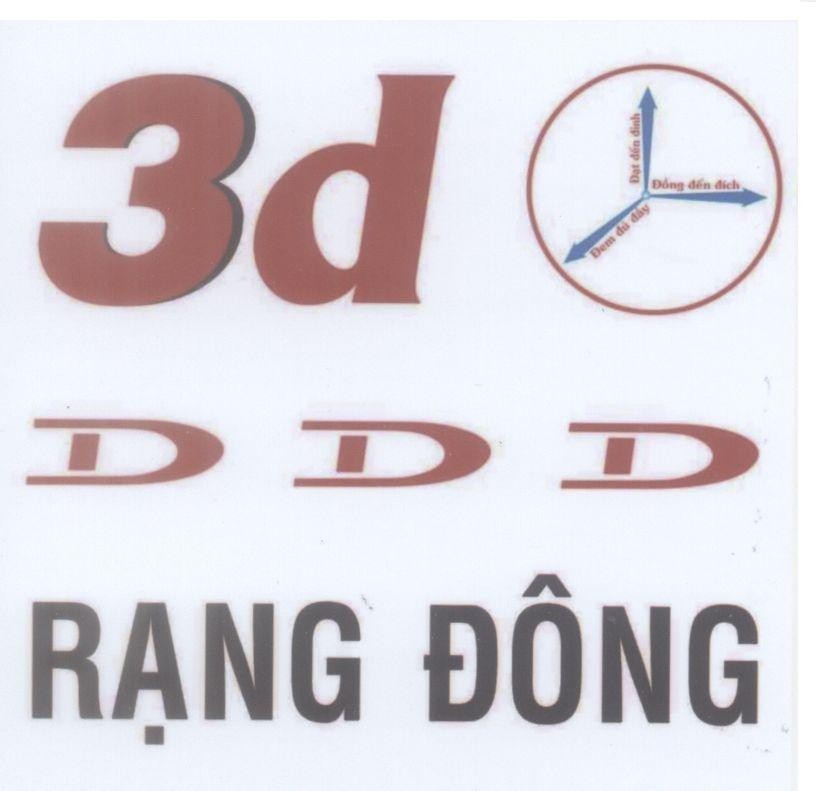 Mẫu nhãn hiệu Rạng Đông 3d D D D đem đủ đầy đạt đến đỉnh đồng đến đích
