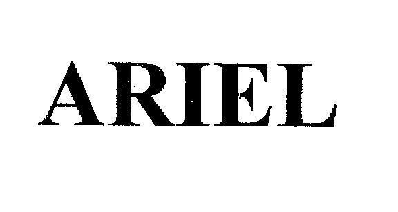 Mẫu nhãn hiệu ARIEL
