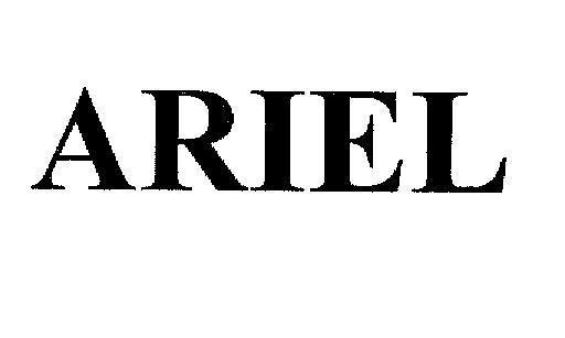 Mẫu nhãn hiệu ARIEL