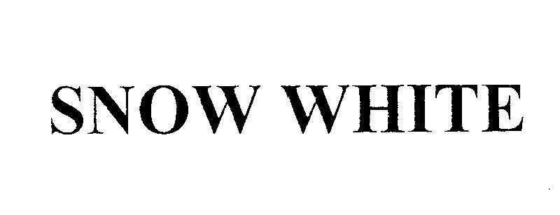Mẫu nhãn hiệu SNOW WHITE