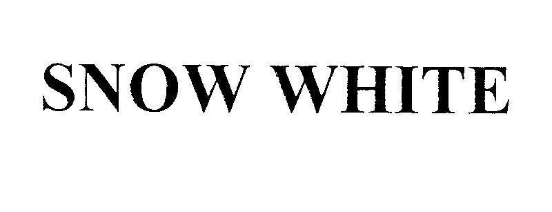 Mẫu nhãn hiệu SNOW WHITE